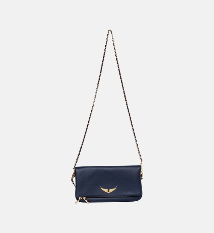 Rock Grained Leather Clutch Rock Grained Leather Clutch