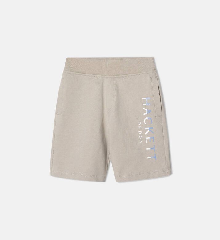 Logo Print Cotton Shorts