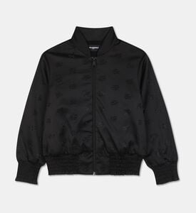 Karl Lagerfeld Embellished Zip Jacket With Smocked Cuffs, Packshot View