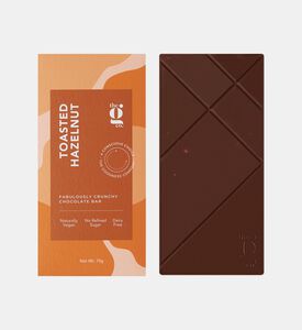 لوح شوكولاته ببندق محمص