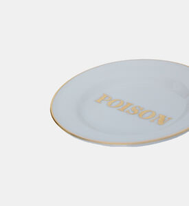 طبق بورسلين على شكل عين زهرة