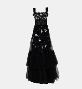 Corset Tulle With Pearl Embelishment