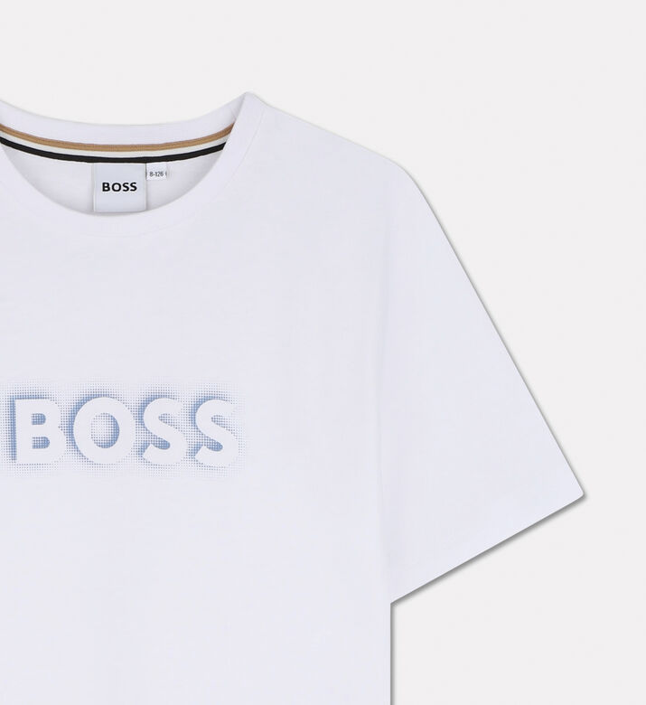 Boss Ts Casual, White, 8y, Packshot View