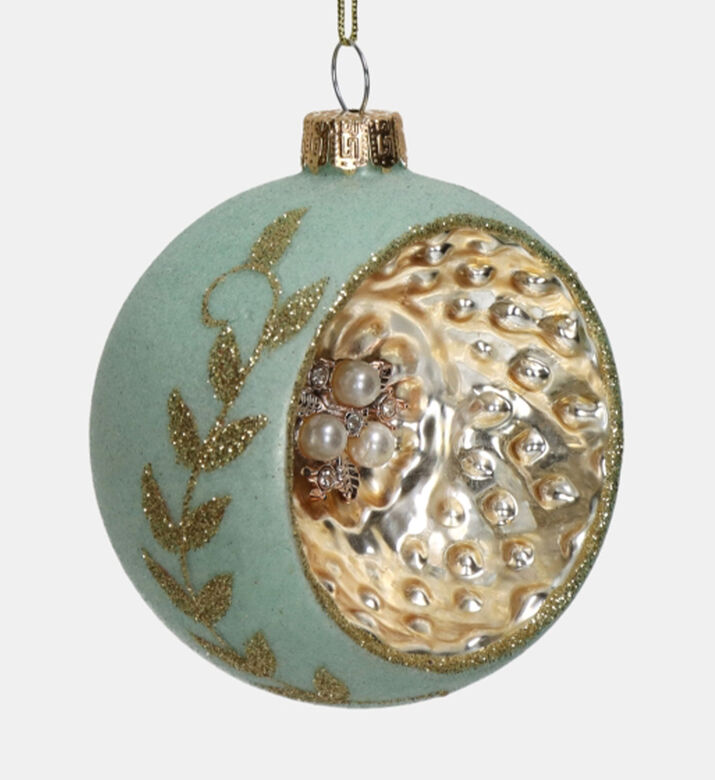 كرة تعليف بثقوب لامعة 8 سم