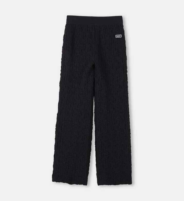 Waffle-effect Trousers