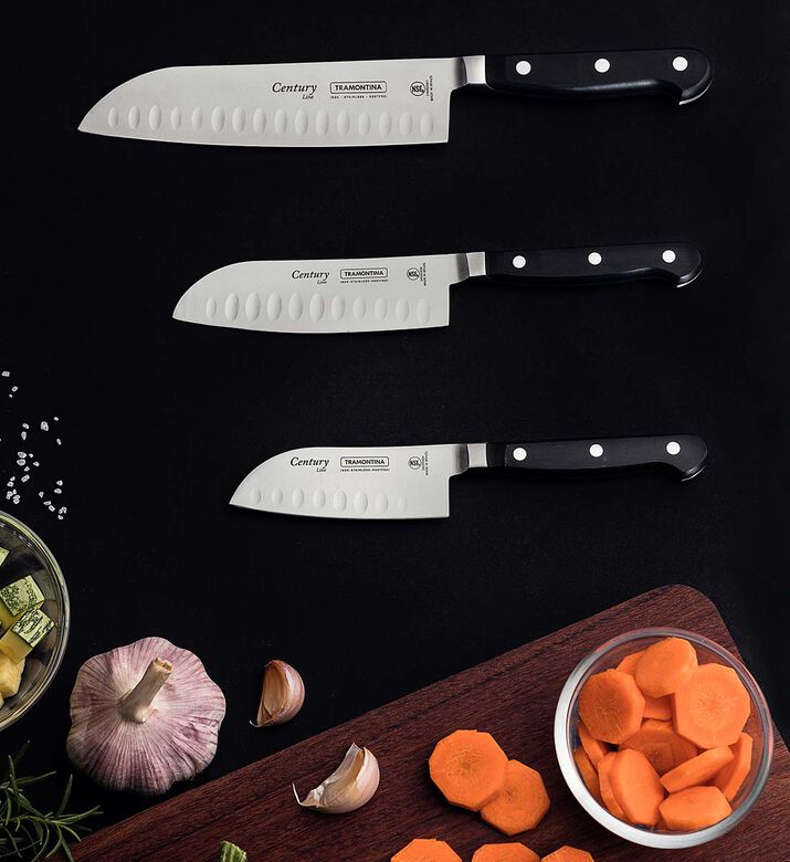 Century Santoku Knife - 4.4 X1.6 X 30.6 Cm
