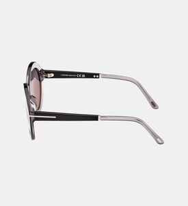 Round Shape Dark Lenses Sunglasses 55