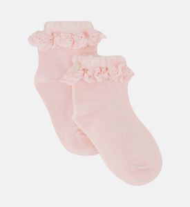 Ruffled Trims Socks