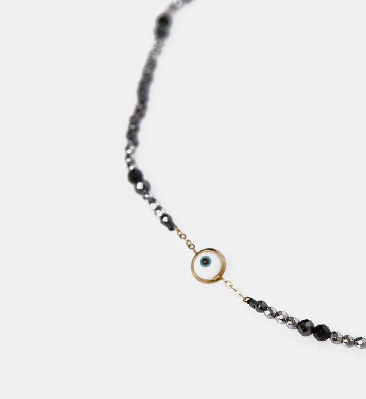 Gold Evil Eye Beaded Pendant Gold Evil Eye Beaded Pendant