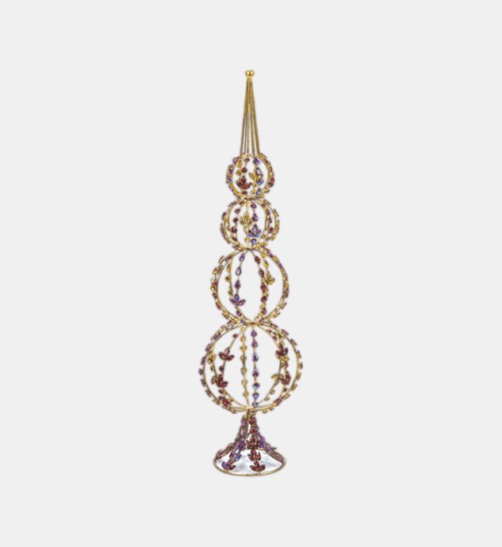 Bruco Albero Sfere, Gold, 15x62-cm, Packshot View