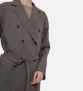 فيست درو طويل الأكمام صوف