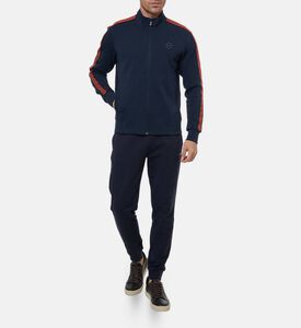 Hackett London Stripe-print Long-sleeve Sweater, Model View