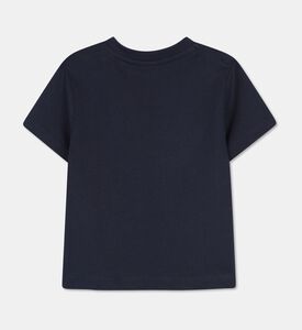 Boss Multi-logo Jersey T-shirt, Blue, 18m, Packshot View