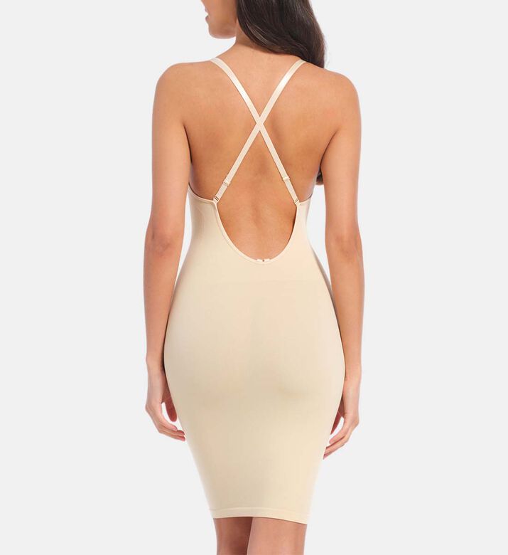 Low-back Low-front Dress