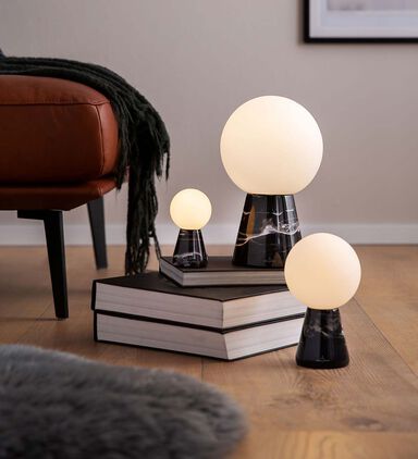Villeroy And Boch Carrara Marble Led Table Lamp | Galeries Lafayette UAE