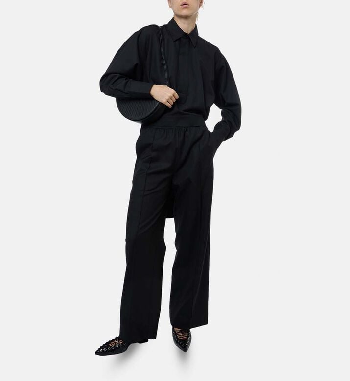 Plan C Button Closure Long-sleeve Shirt, Model View Plan C Button Closure Long-sleeve Shirt, Model View