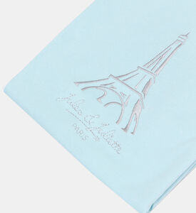 بطانية بتطريز برج إيفل