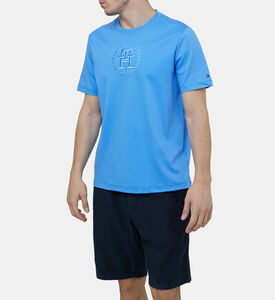 Tonal Laurel Embroidered T-shirt