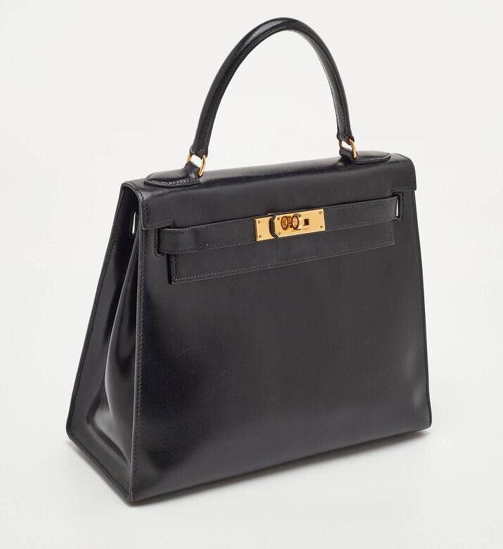 Hermes Preowned Hermes Kelly Sellier Box Leather Top Handle Bag, Packshot View