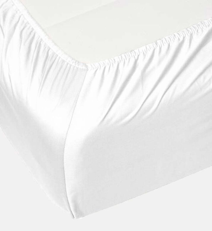 Cotton Satin Bed Fitted Sheet