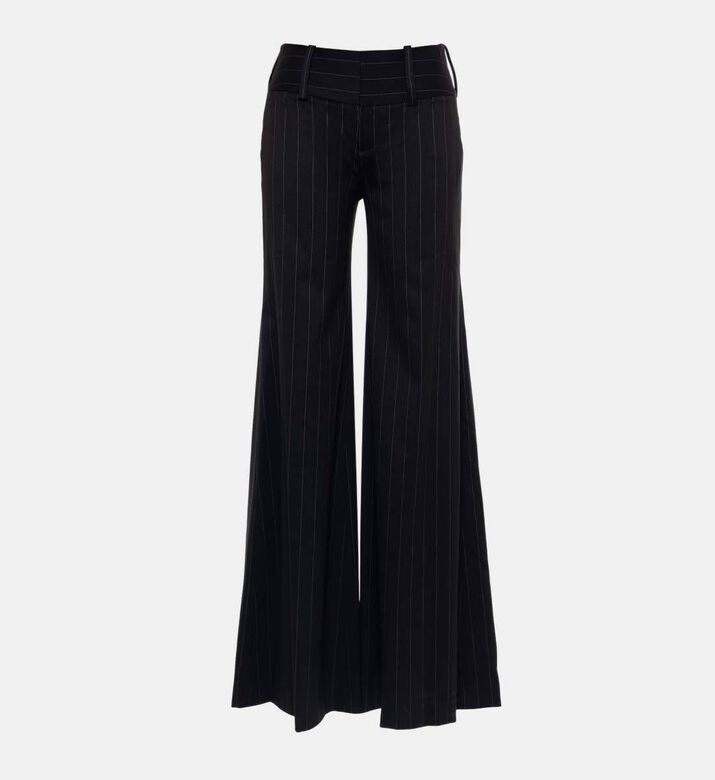 Alice and Olivia Stripe-print Wide-leg Pants, Packshot View