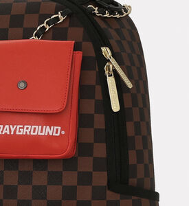 Sprayground Backpack Canvas Painted Paris, Packshot View