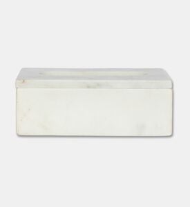 Home Deco and More Simon Marble Tissue Box, Packshot View