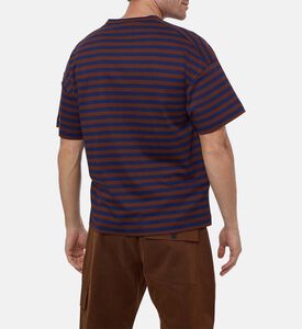 Plan C Stripe-print Crewneck T-shirt, Model View