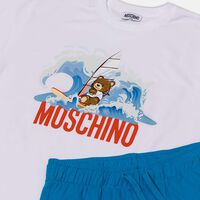 Cotton Logo Graphic-print Shorts Set