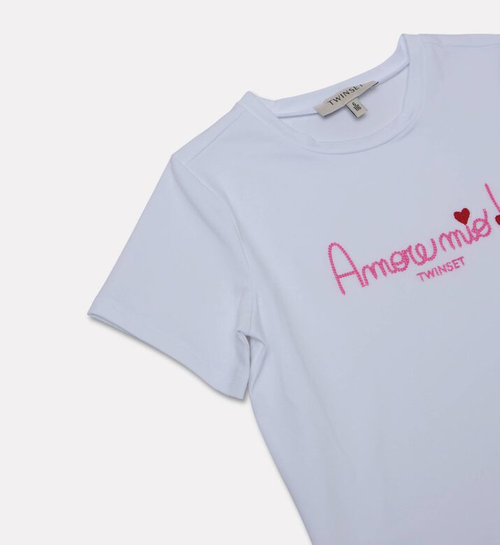 Twinset Embroidered Short-sleeve T-shirt, Packshot View