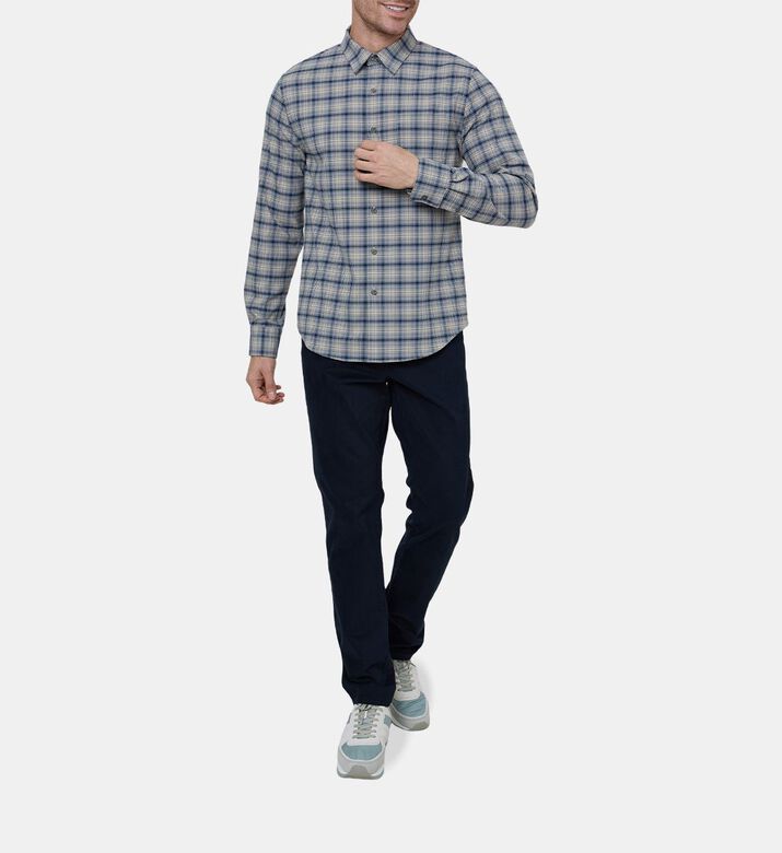 Cotton Button-front Shirt