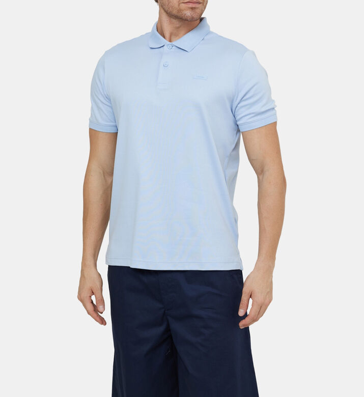 Smooth Cotton Slim Polo Shirt