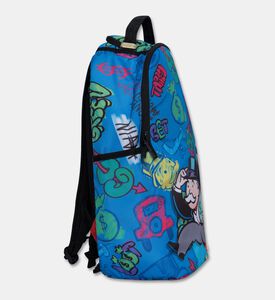 Sprayground Monopoly Blue Tear Backpack, Packshot View