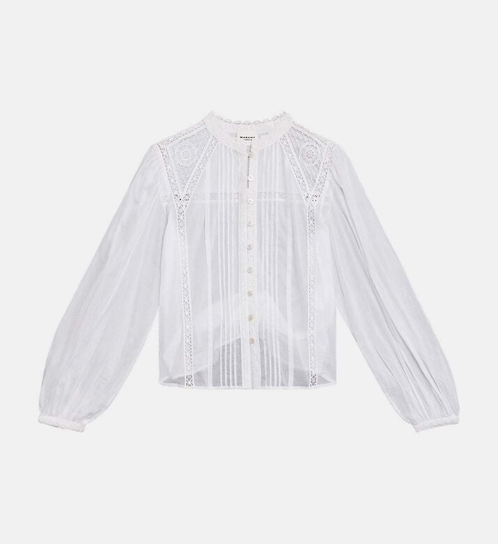 Greicy Voile Lace Blouse