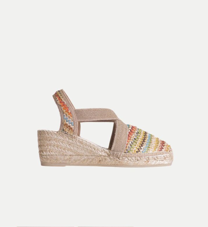 Toni Pons Terra-ma Textile Raffia Mid-wedge Espadrille, Packshot View