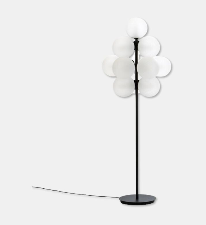 Pulpo Sculptural Globe Cluster Lamp, Black, L, Packshot View