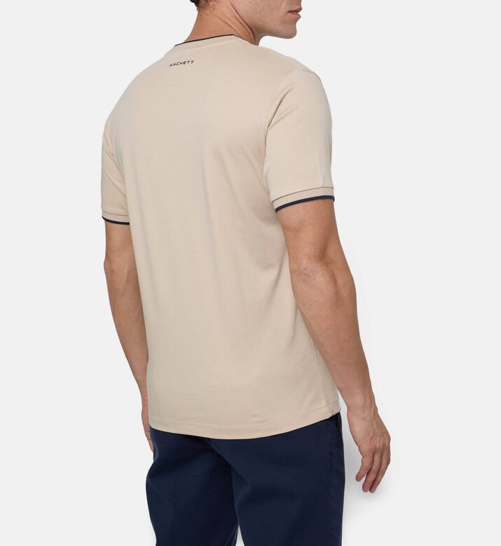 Hackett London Cotton Logo-print Short-sleeve T-shirt, Model View