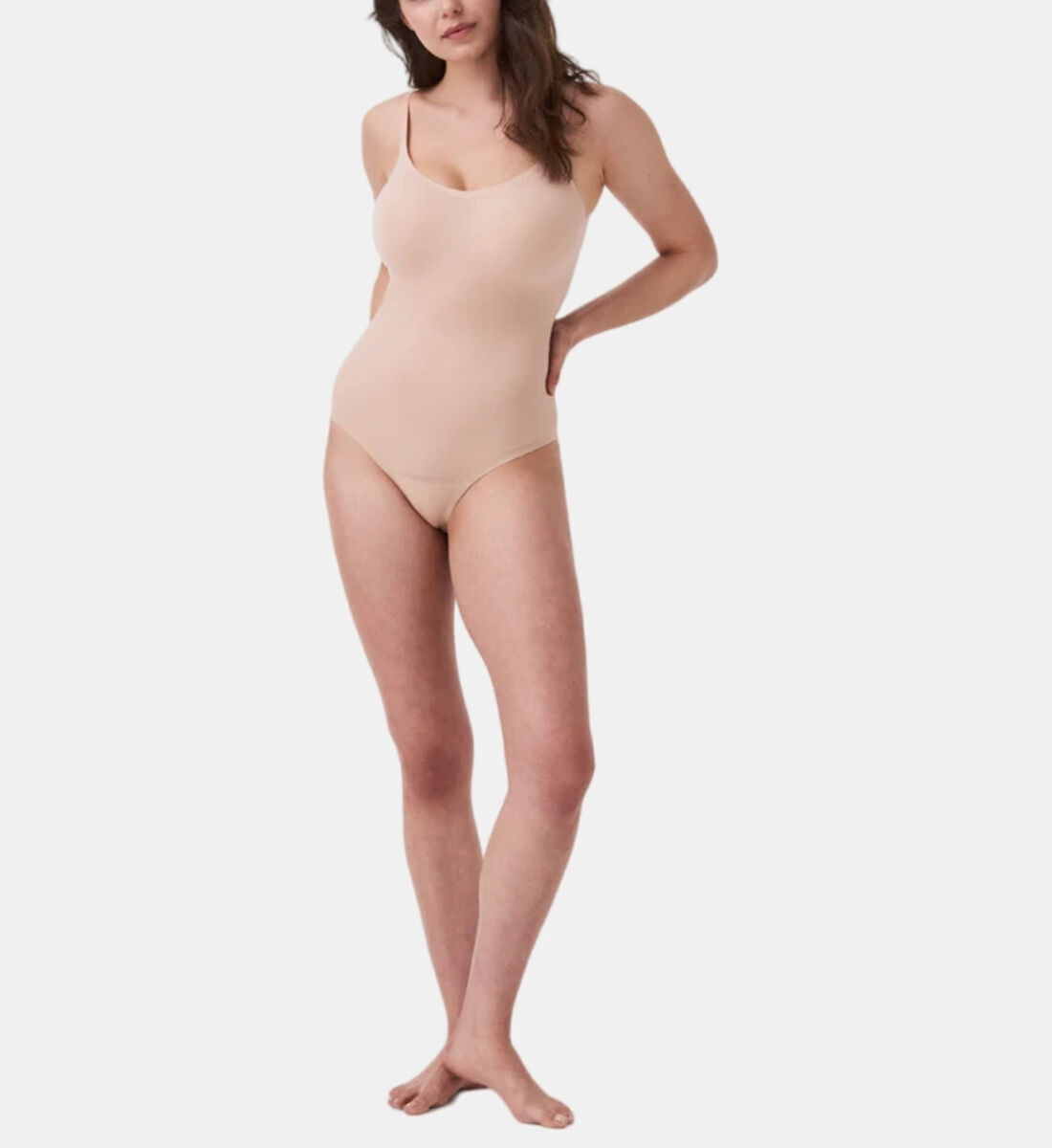 Spanx Cami Thong Bonded edge Bodysuit Bodyshorts Galeries
