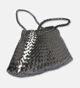 Dragon Diffusion Santa Croce Big Leather Bag, Grey, Packshot View