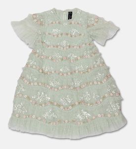 Needle & Thread Dress Daisy, Light-green, 4y, Packshot View