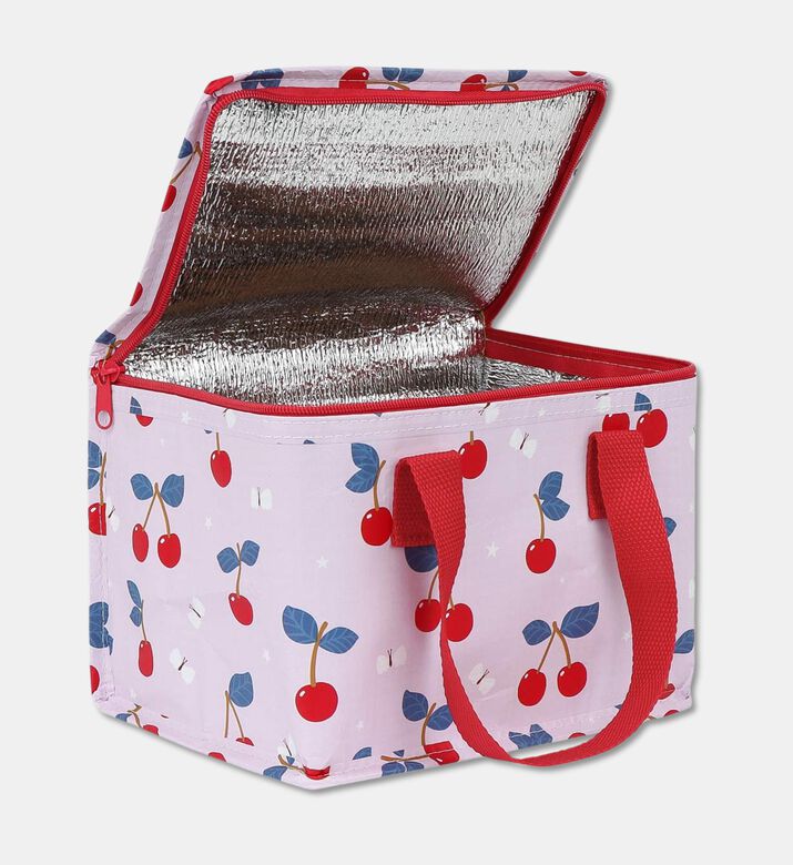 A Little Lovely Company Cool Bag 5.5l - Cherries, Packshot View