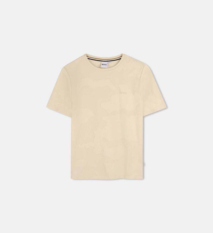 Embroidered Design Short-sleeve T-shirt