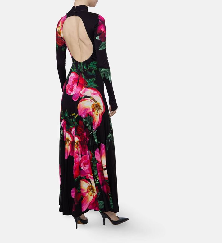 Alice and Olivia Augusta Gradient Maxi Dress, Model View