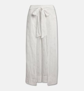 Polo by Ralph Lauren Cotton Embroidered Sarong Skirt, Packshot View
