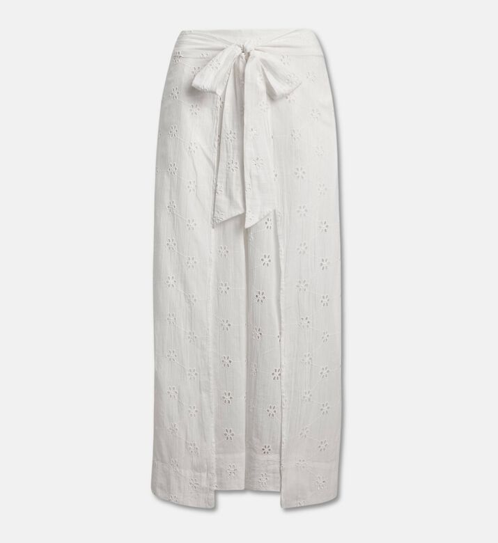 Polo by Ralph Lauren Cotton Embroidered Sarong Skirt, Packshot View