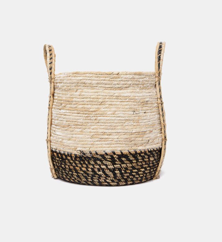 Home Deco and More Corn Husk Basket, Natural, S, Packshot View