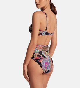 قطعة بيكيني سفلية بطبعة بيزلي