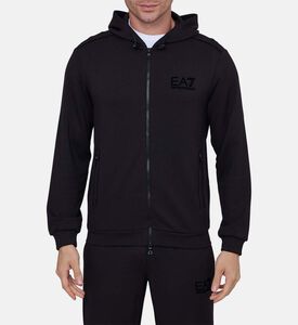 سويت شيرت بغطاء رأس بسحاب كامل