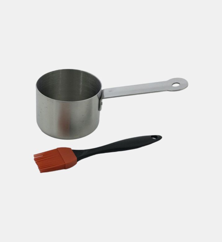 Barbecook Stainless Steel Brush Saucepot, Packshot View