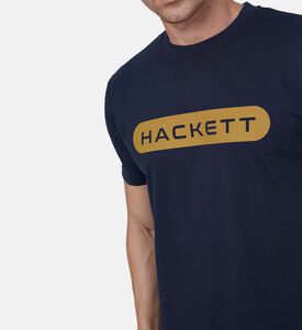 تيشيرت قطن بطبعة شعار